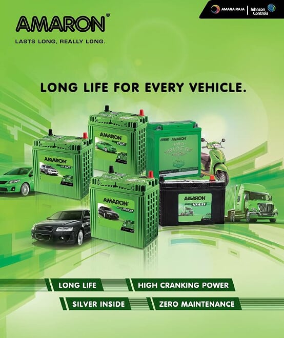 Amaron Battery Square